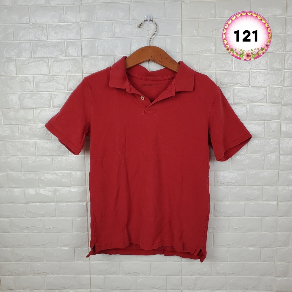 cherokee medium red polo shirt ( 5 for $20 )